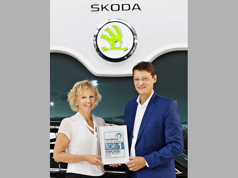Mladé techniky nejvíce láká Škoda Auto